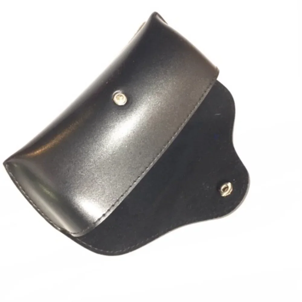 NEW SHEIN Sunglasses Eyeglasses Soft Black Leather Case